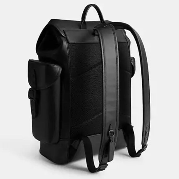 🥰 Coach Hitch Backpack Black - Picture 2 of 6